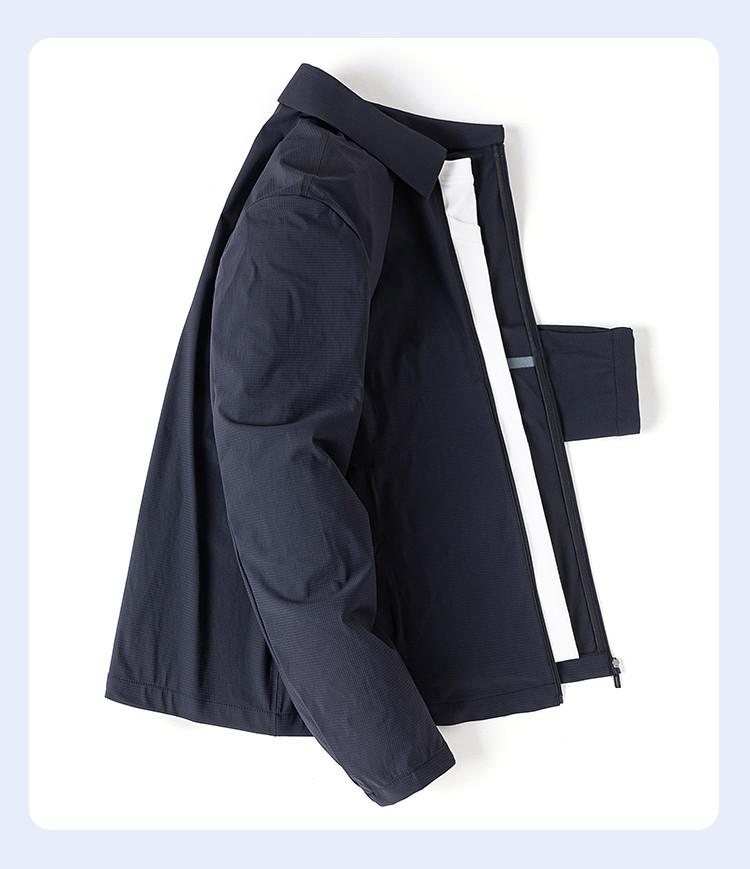 Men's Simple Casual Jacket with UV Protection