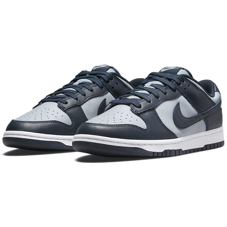 Nike Dunk Low Georgetown Мужские кроссовки Grey Wolf-Grey Dark-Obsidian DD1391-003
