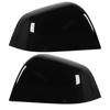 Крышка бокового зеркала, окрашенная в черный цвет, Защитная крышка бокового зеркала заднего вида, замена для