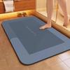 60*90cm Non-Slip Bathroom Absorbent Diatomite Mat, Soft and Super High Quality Quick-Dry Shower Rug