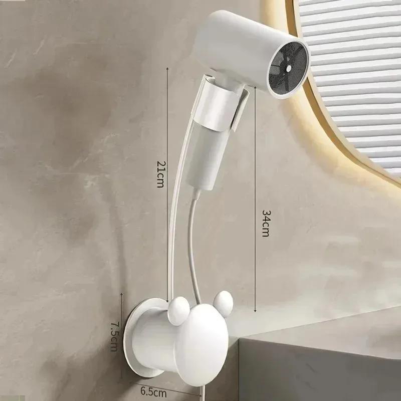 Нет необходимости сверлить отверстия, настенное крепление, свободные руки, нет необходимости держать фен, регулируемый универсальный стеллаж для хранения воздуховодов