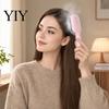 Electric Spray Hair Brush Massage Brush, USB Rechargeable Misting Air Cushion Tangle-free Comb Anti-Frizz Detangler Steam for Dry Damaged Smoothing