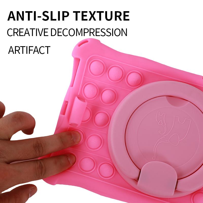 Чехол для Lenovo Tab M9 TB-310FU TB-310XU 9,0 дюймов 2025 Вращающаяся мягкая силиконовая подставка Обложка для планшета