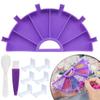DIY Diamond Painting Tool Funnel Design Plastic Tray Diamond Embroidery Accessories
