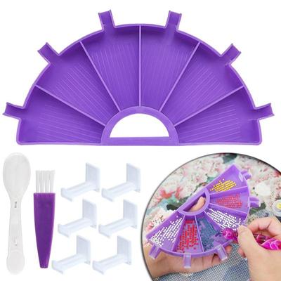 DIY алмазная живопись инструмент воронка дизайн пластиковый лоток аксессуары для алмазной вышивки