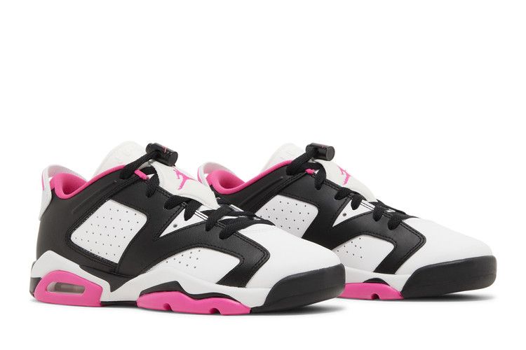 Kids' Sneakers Jordan 6 Retro Low Fierce Pink (GS) Black/White/Fierce Pink
