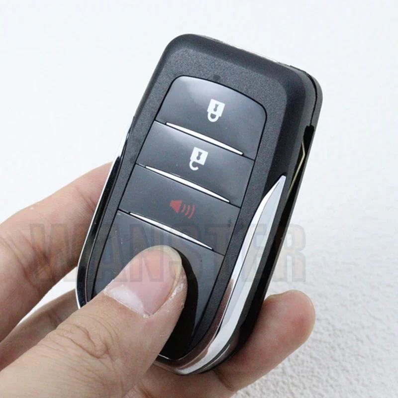 Для Toyota Reiz Corolla Vios Camry RAV Prado YARIS 2014 2015 2/3/4 Кнопки Лезвие TOY43 Обновленный Корпус Автомобильного Ключа Модифицированный Корпус Ключа