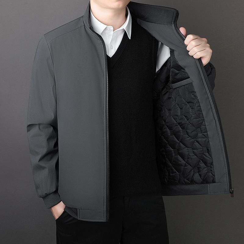 Men's Jackets, Autumn and Winter Thickened Middle-aged and Elderly Winter Clothes, Men's Jackets, Men's Cotton Jackets