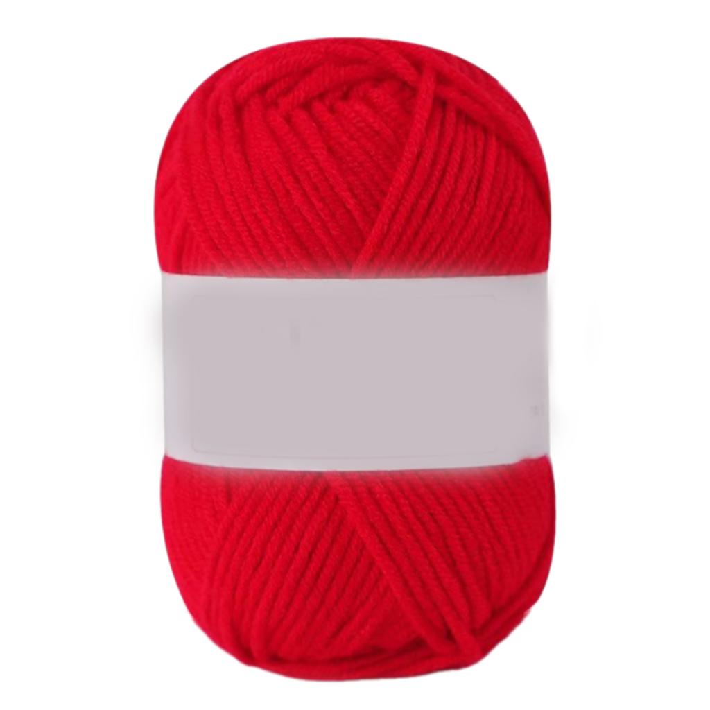 Моток хлопковой пряжи для ручного вязания и вязания крючком Мягкая Теплая и Универсальная Толстая и Уютная для Шапок Перчаток Шалей