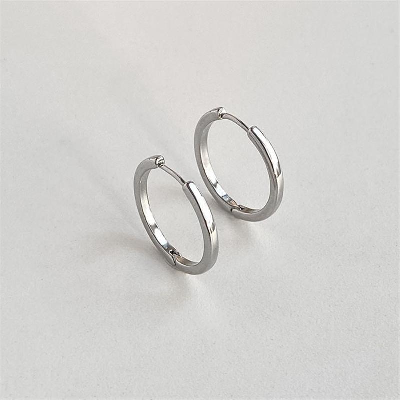 Винтажные крутые толстые металлические серьги-кольца с нерегулярной волной, серьги с лаконичной геометрией для женщин и девочек, ювелирные изделия в стиле хип-хоп