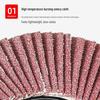 Thickened Flap Grinding Disc for Angle Grinder, Sand Polishing Wheel for Stainless Steel, 100 Thousand-Leaf Design