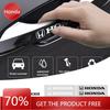 Подходит для автомобиля Новая Honda 4 шт. Наклейки на ручки дверей автомобиля Наклейки на шины Зеркало заднего вида Декор для Honda Civic Inspire Accord FIT HRV