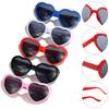 Durable Special Effect Glasses Heart-shaped Lights Become Love Image Heart Diffraction Glasses
