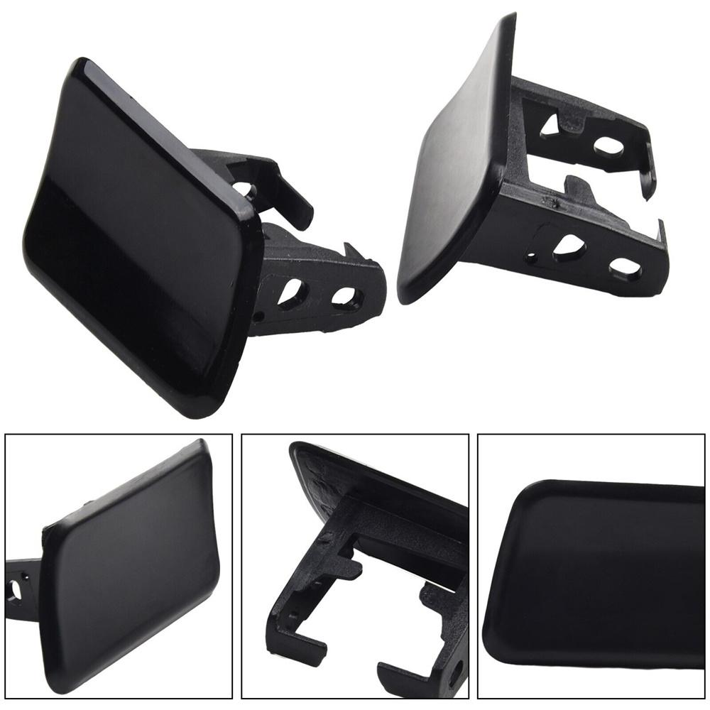 1 Pair Headlight Washer Nozzle Cover Cap For BMW X3 E83 2004-2010 Left + Right