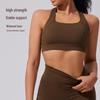 Европейский и американский спортивный бюстгальтер для женщин с высокой степенью поддержки и ощущением облака: Ударопрочный, Высокоэластичный Топ для Йоги для Бега и Фитнеса на Открытом Воздухе