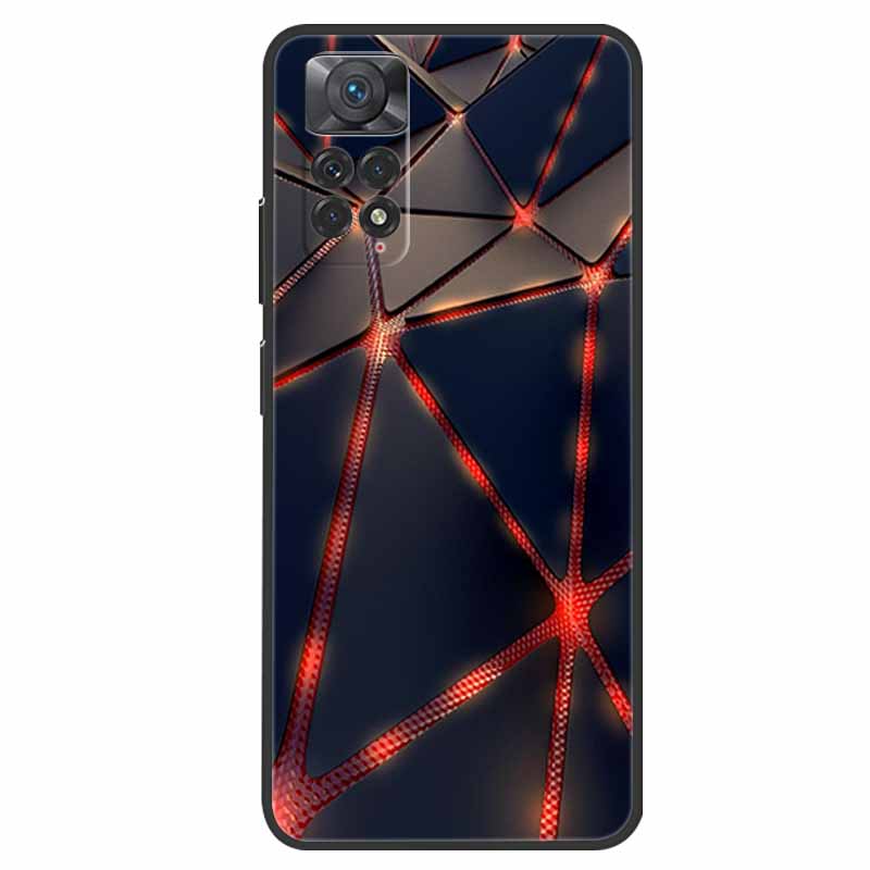 Для Xiaomi Redmi Note 12 Pro 4G Чехол Ударопрочный Мягкий силикон ТПУ Задняя крышка Для Redmi Note 12 Pro 4G Чехлы для телефонов Note12 Pro