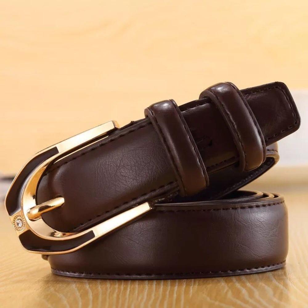 Soft Ladies Belt Casual Women Belt Retro Style Decorative Belt All-Match