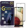 Screen Protector - annaPrime - Samsung Galaxy A12 - Tempered Glass - Black - Scratch Resistant