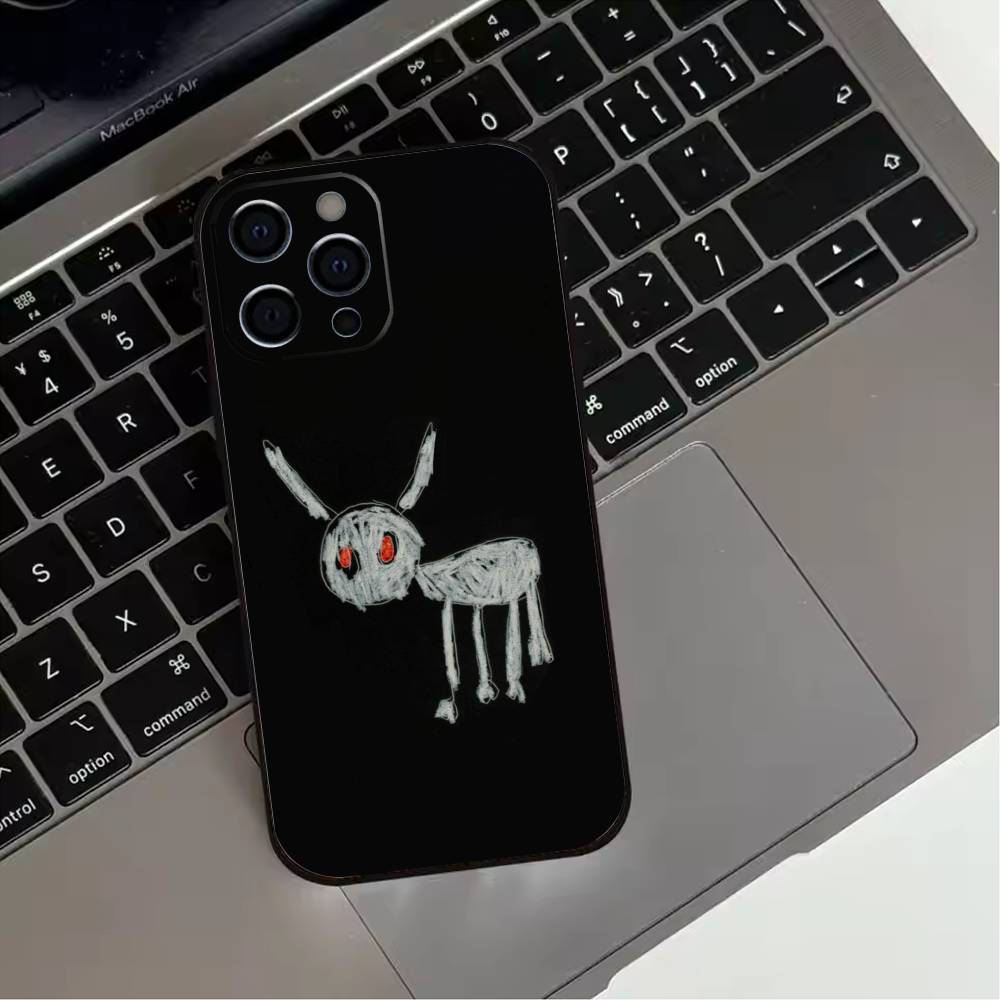 Чехол для телефона рэпера D-Drake для iPhone 17,16,15,14,13,12,11 Plus,Pro Max,XS,Мягкий силиконовый черный чехол