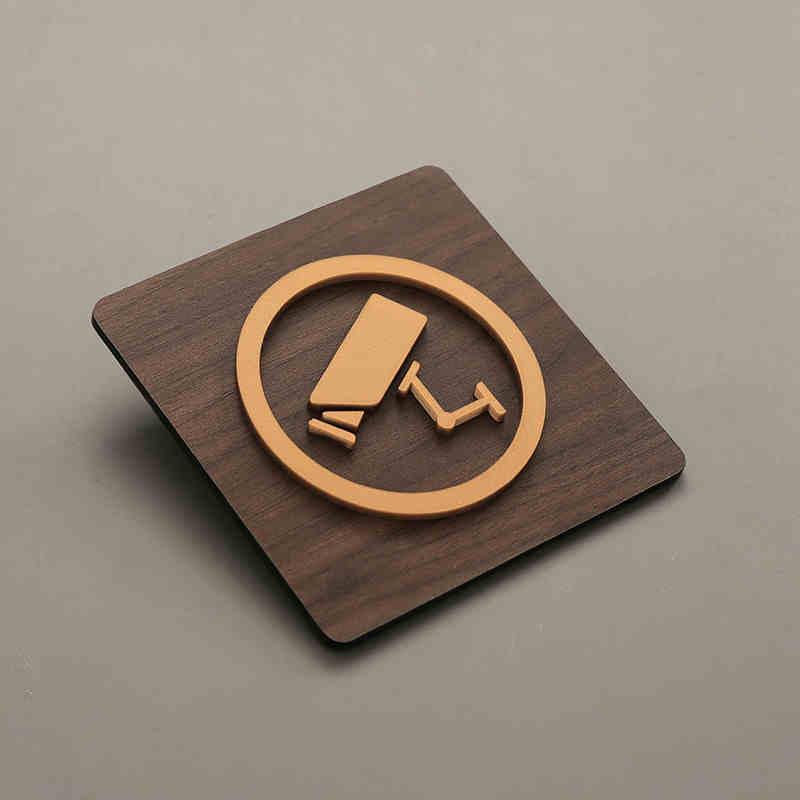 Стиль Теплое напоминание Знак Логотип Wi-Fi Курение запрещено Предупреждающая табличка Посторонним вход воспрещен Вывеска для общественного магазина Предупреждающий знак