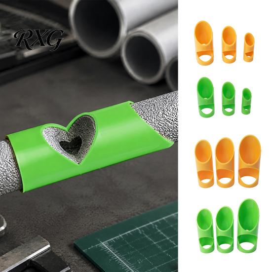 Pipe Splicing Accessory Tool 3Pcs Insulation Cutting Guide, Molded Foam Cutter Tool, Jig Three Size Fixture for Home Industrial Commercial Plumbing