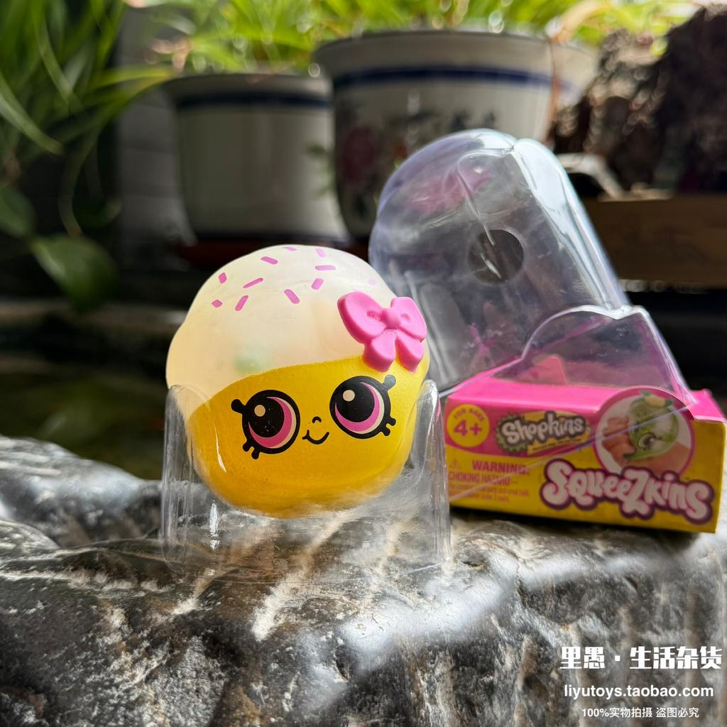 Moose Toys Shopkins Squeezkins Медленно поднимающиеся Сквиши Игрушки Снятие Стресса Милые Коллекционные Сжимающиеся Фигурки Подарок