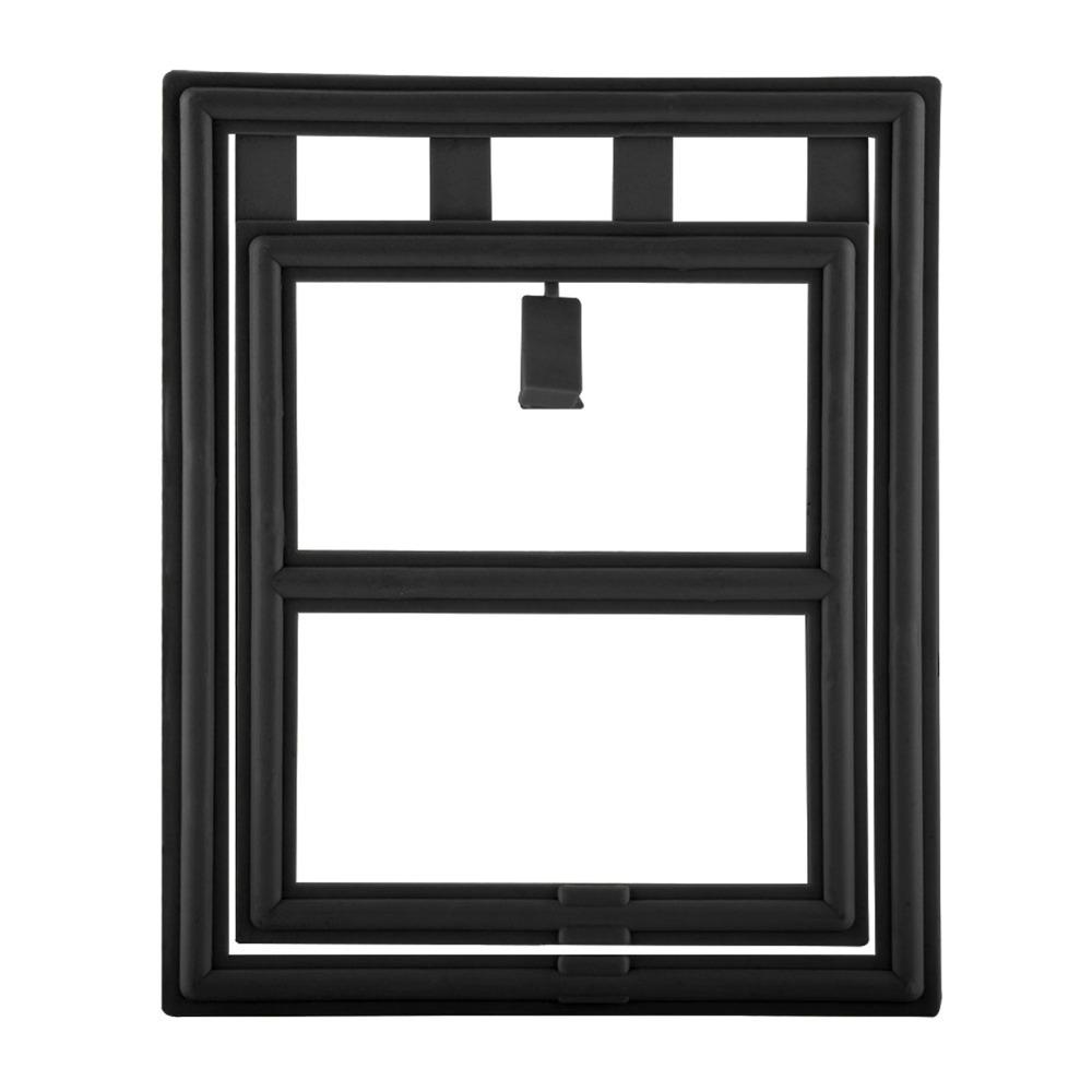 L Shaped Frame Cat Screen Door Mesh Screen Surface Two Way Pet Access Mini Breed Puppy