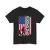 Hiking Dad American Flag T-Shirt Mens Womens Tees Top, Hiking Lovers Hiker Father's Day Vintage Shirt