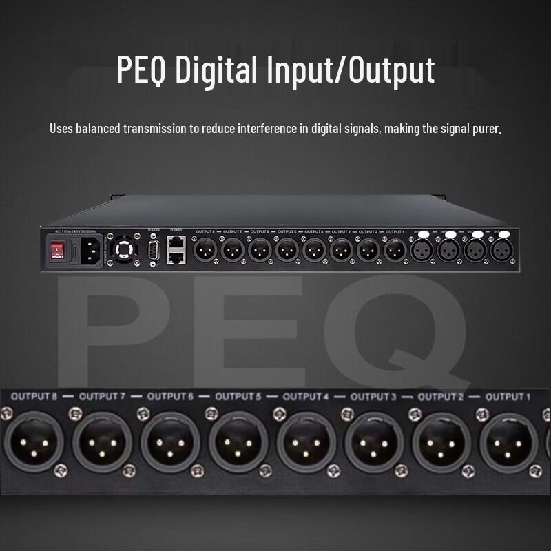 Weshu CA-500 4-Input 8-Output Digital Audio Processor (CN version)