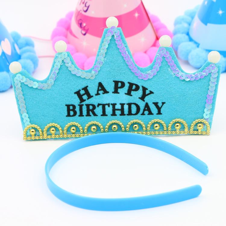Светодиодная мигающая корона на день рождения для детей – светящийся аксессуар для вечеринки