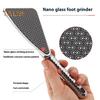 Nanoglass Foot Pillow, щетка для удаления мозолей и омертвевшей кожи, для нежного пилинга, профессиональный инструмент для педикюра