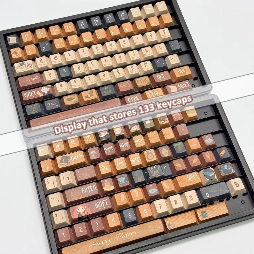 Dustproof Keycaps Package Organizer Waterproof Keyboard Keycaps Tray  Collector