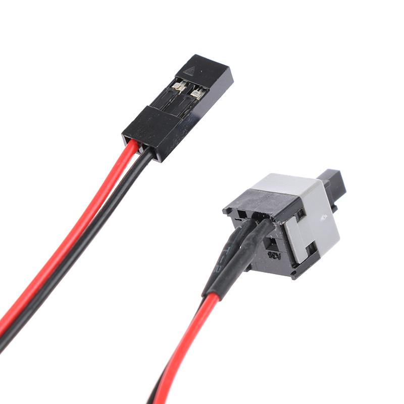 10 шт. 50 см Кабель переключателя кнопки питания для ПК Переключатели Сброс Компьютер Кнопка