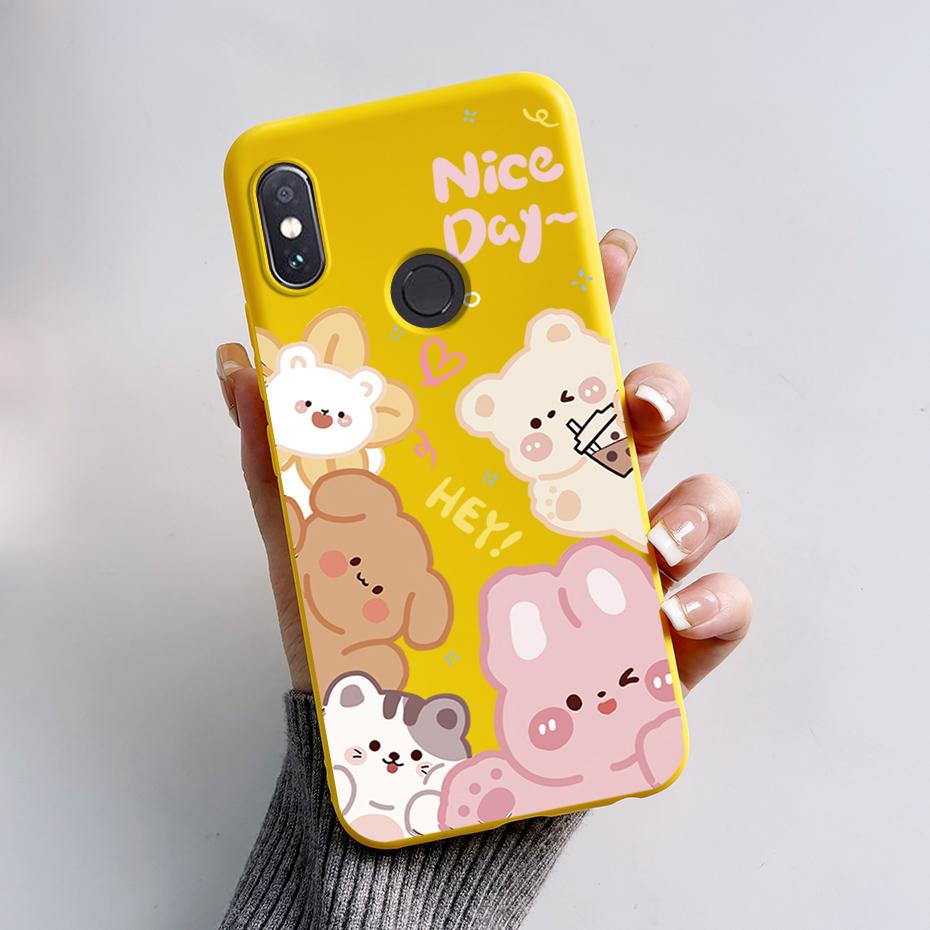 Чехол для Xiaomi Redmi Note 5 Чехол для Redmi Note 5 Pro Милый мультяшный лягушонок Медведь Противоударный силиконовый мягкий бампер для Redmi Note5 Funda