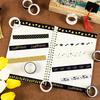 12pcs/set Graduation Season Tape Scrapbooking Materials Background Paper Tape Sticker Scrapbooking Paper Pack 15mmx5m