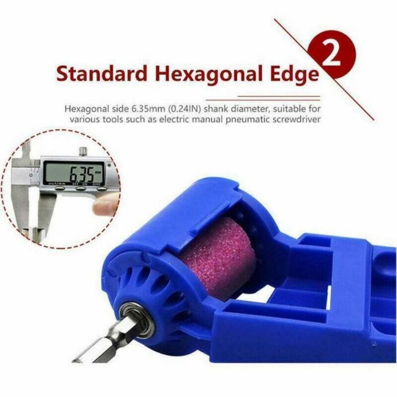 Ручная точилка для сверл, заточка корундового шлифовального круга, наборы многофункциональных инструментов