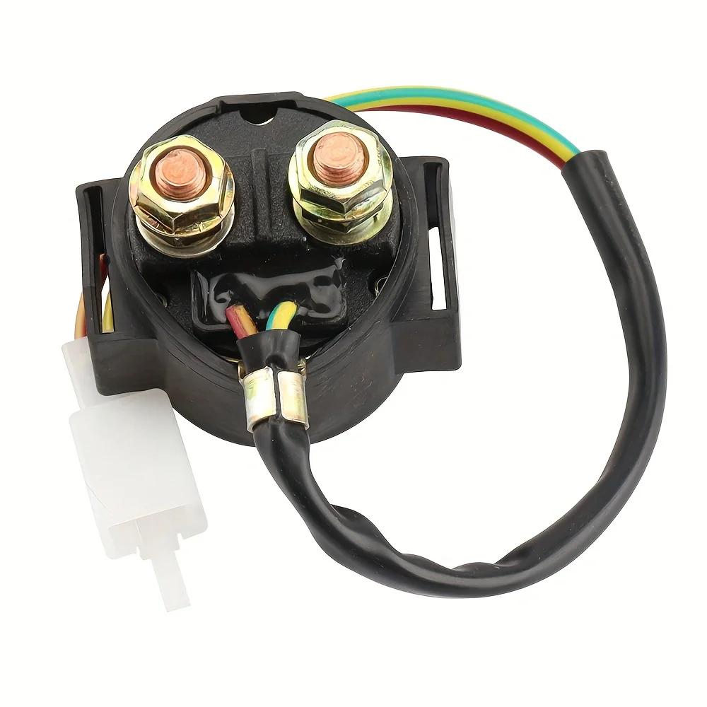 High Performance Ignition Coil + 6pin AC CDI + Spark Plug+Regulator Relay For Gy6 150cc 125cc 50cc Engines ATVs Go Karts