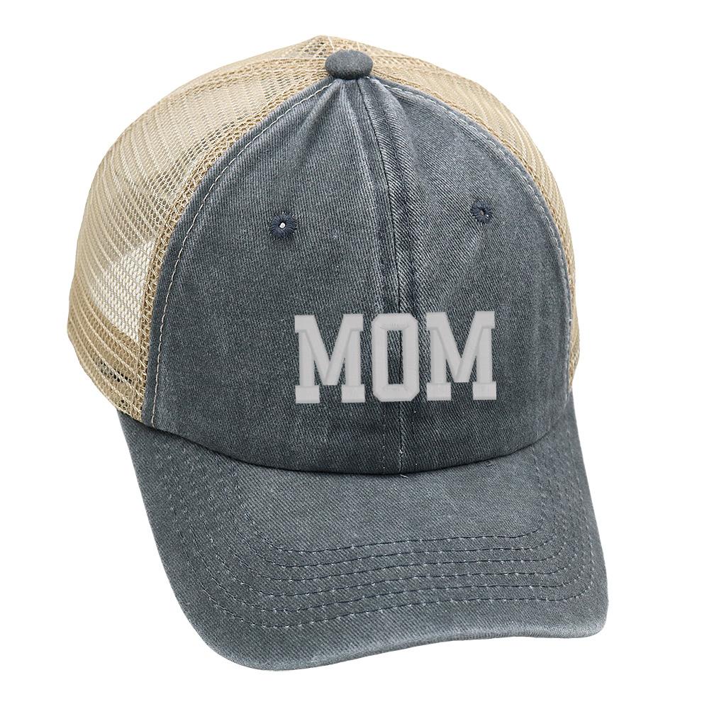 Fashion Visors DAD MOM Baseball Hats Adjustable Hip-hop Washed Distressed Faded Cap Embroidery Baseball Caps Man Women