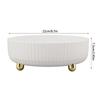 8.7in×8.7in×2.95in Spice Rack Organizer Small Size 360 Degree Turntable  For Table Decor