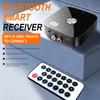 NFC Bluetooth 5.3 Audio Receiver 3.5mm AUX R/L RCA Stereo HIFI Music Wireless Adapter With Mic USB U-Disk Play Remote Control