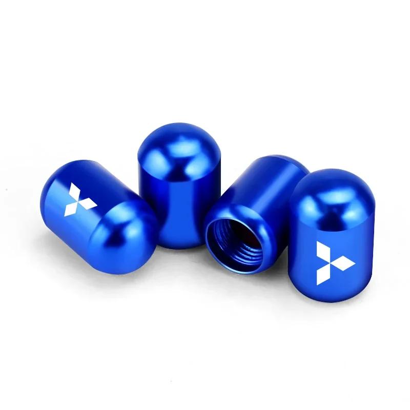 Dustproof Tyre Valve Plugs Metal Capsule Car Accessories for Mitsubishi Montero Sport Strada L200 Xpander V73 V93 lcbn94