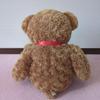 [USED] Teddy bear with tag, large brown stuffed bear, large bear