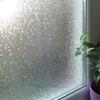 45 X 200cm 3D Waterproof Static Translucent Window Glass Film Privacy Sticker