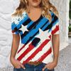 T Shirts Short Sleeve V Neck Tees For Women Fashion Tops Trendy Lightweight Soft Casual Summer Top