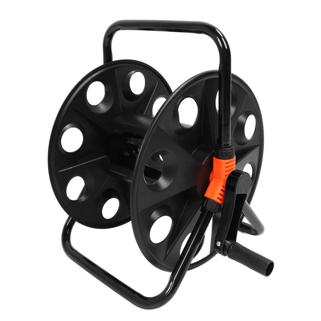 Garden Hose Reel Professional Reinforced 164.0ft Water Hose Reel Water Hose Holder for Outside