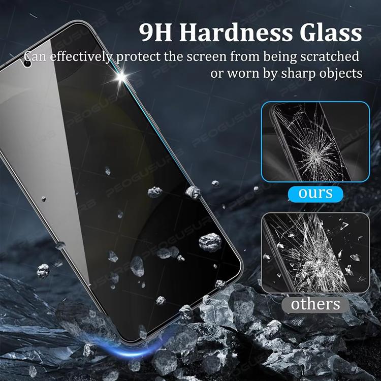 Защитное покрытие от шпионажа на 360° для Samsung Galaxy S24 Ultra S25 Ultra S24 S25 Plus, полное покрытие, закаленное защитное стекло