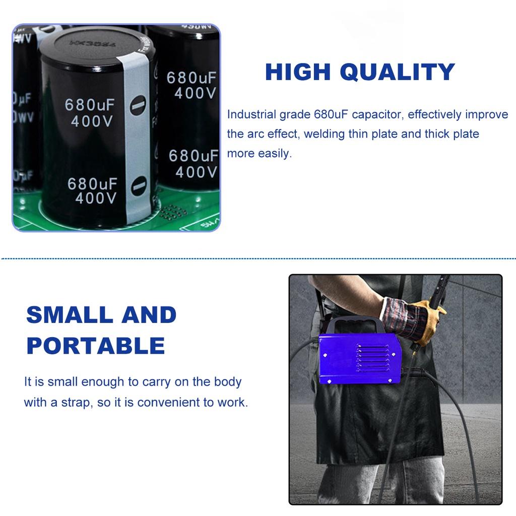 3200W DC 220V 250A ZX7-250 Arc Welding Machine Household Pure Copper Portable Welding Inverter Electricity Welderg Tool Welder Machine