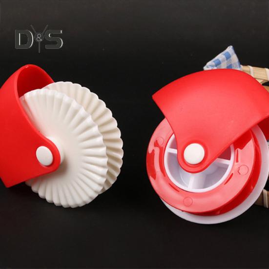 Pastry Wheel Decorator And Cutter Pie Crust Wheel Plastic Pie Decoration Cutter Lattice Cutting Tool Kitchen Gadget