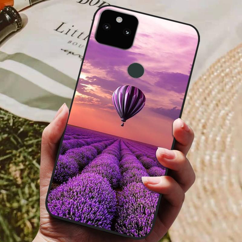 Модный матовый чехол для Google Pixel 5A 5G 5 Чехол Мягкий силикон Google Pixel 4A 5G 4G Чехол Задняя крышка Pixel5 Pixel4A Чехлы
