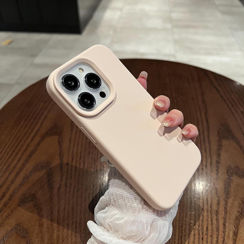 Силикон Подходит для Чехла для Телефона Apple 14promax, Полное Покрытие для IPhone13 12 Противоударный Защитный Чехол Pm